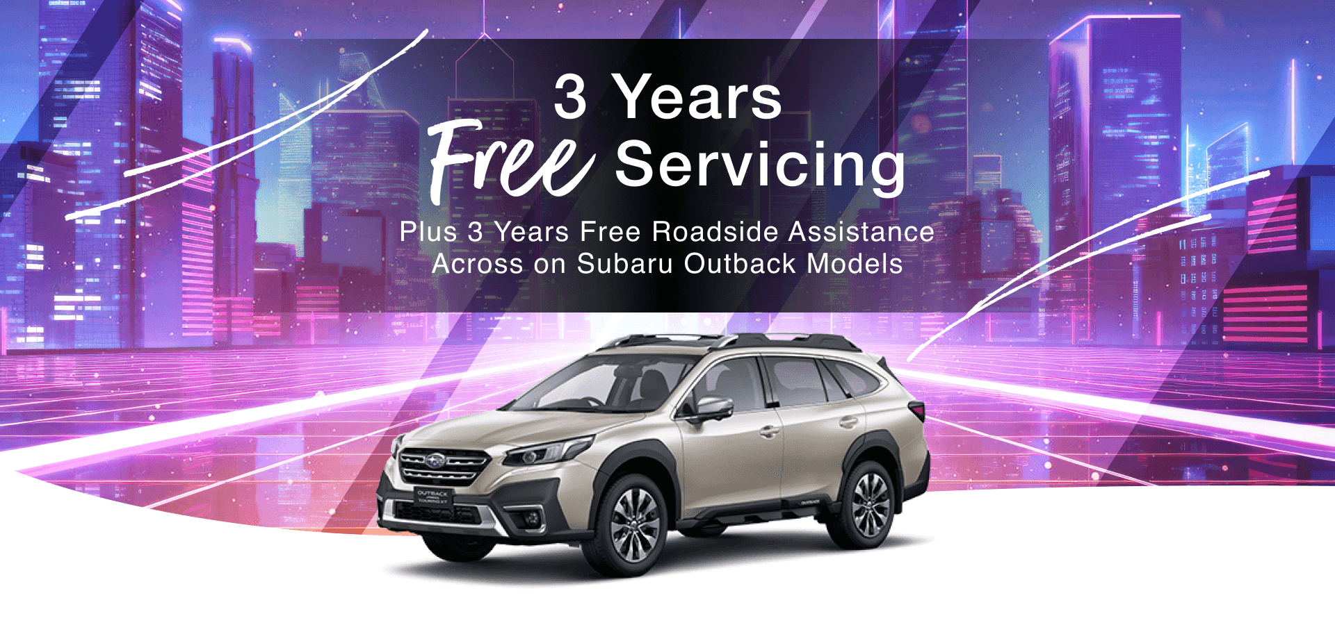3 Years Free Servicing