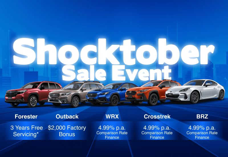 Drive Away Today in a Brand New Subaru