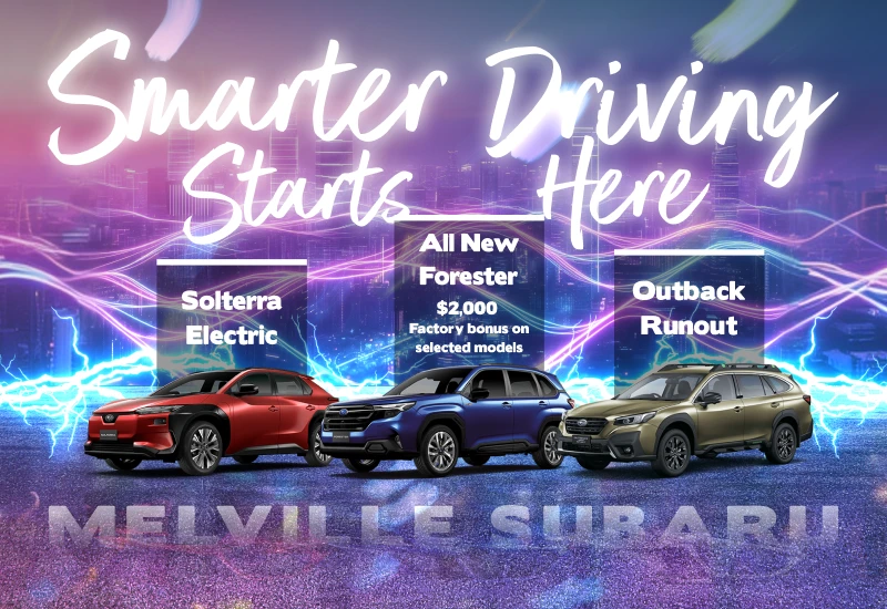 Drive Away Today in a Brand New Subaru
